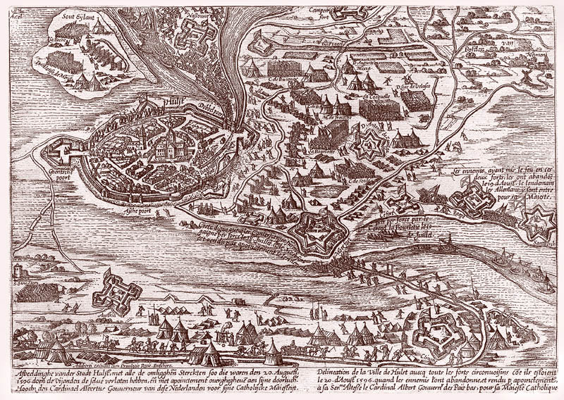 Beleg van Hulst in 1596